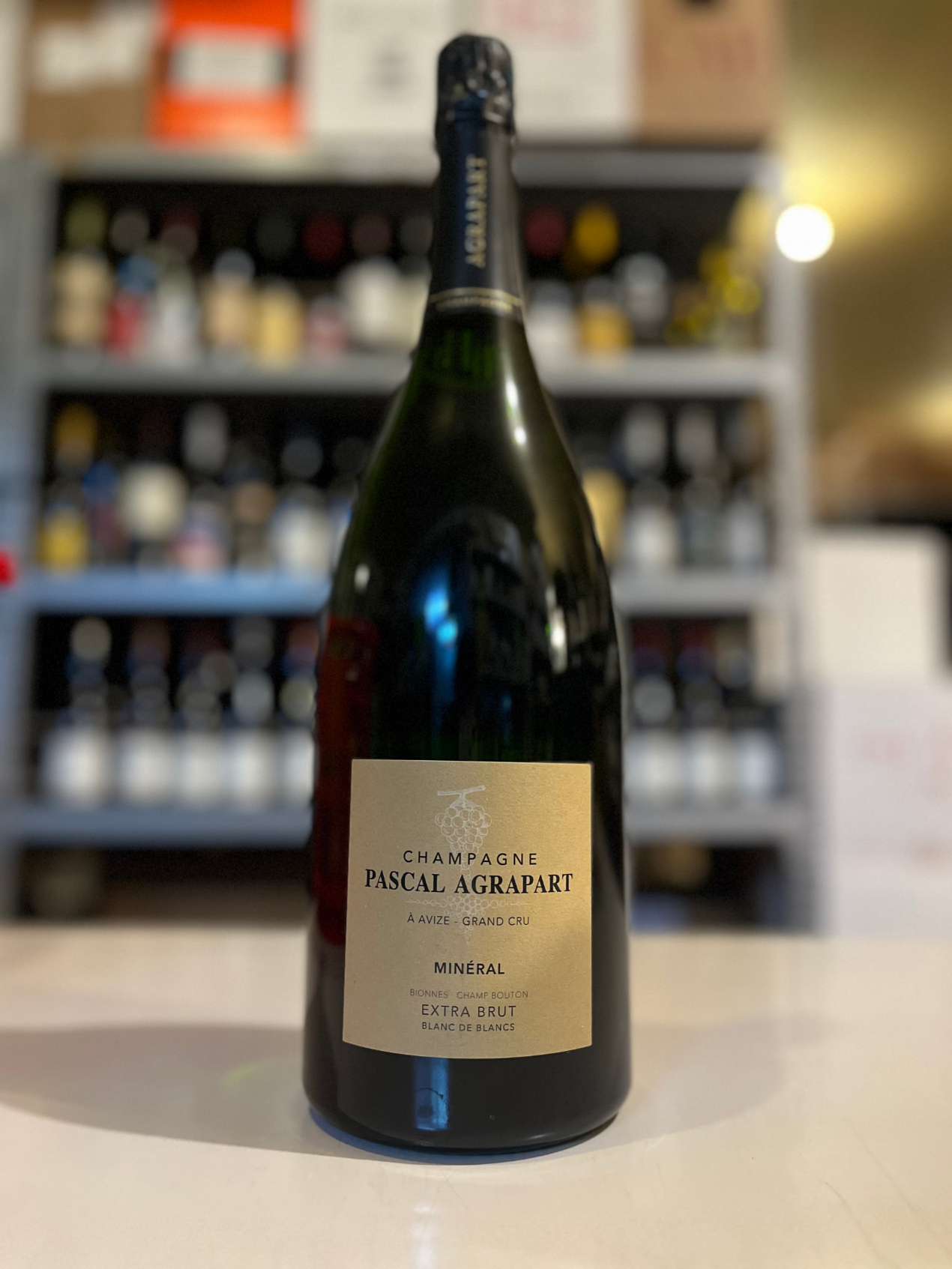 アグラパール／　ミネラル　ブランドブランエクストラブリュットＧＣ　１５００ｍｌ　２０１８年（泡）