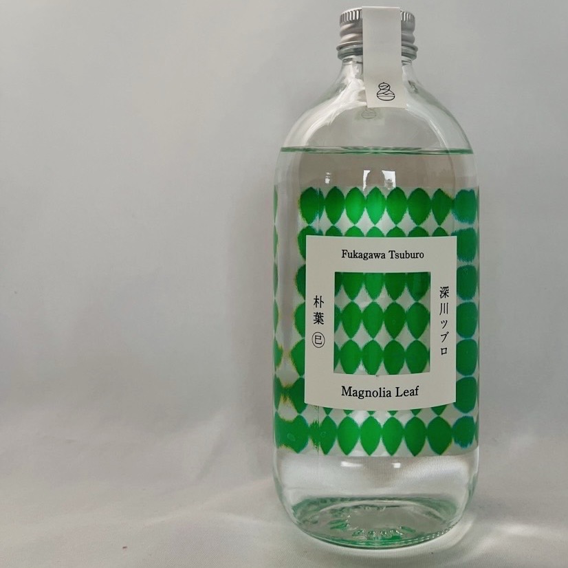 深川蒸留所／深川ツブロ　朴葉2  500ml　45%