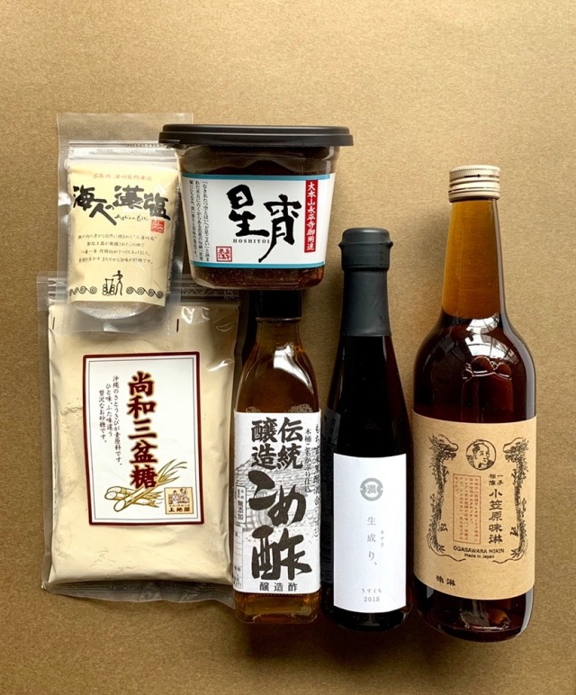Fujimaruセレクト 基本の調味料さしすせそ 味醂セット ワインショップfujimaru