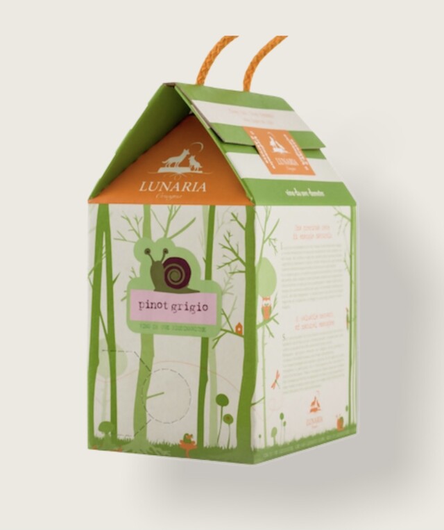 リュナリア／ピノグリージョ2024年　3000ml バッグインボックス（オレンジ）