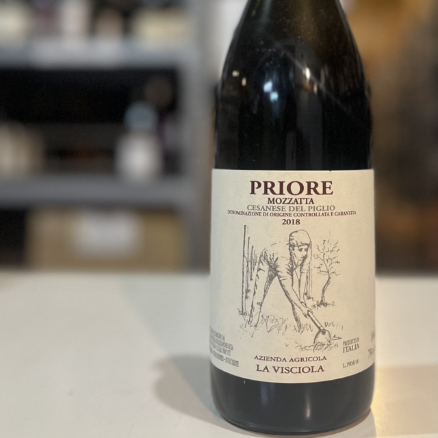 ラ ヴィーショラ / プリオーレ モッツァッタ チェザネーゼ デル ピーリオ 2018年(赤)