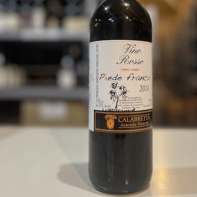 ラ カラブレッタ / ピエーデフランコ　2016（赤）