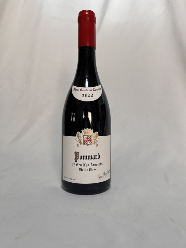 ジャンマリーフーリエ／　ポマール　１ｅｒレザルヴレ（ヴィーニュコントドシャペル）　２０２２年（赤）