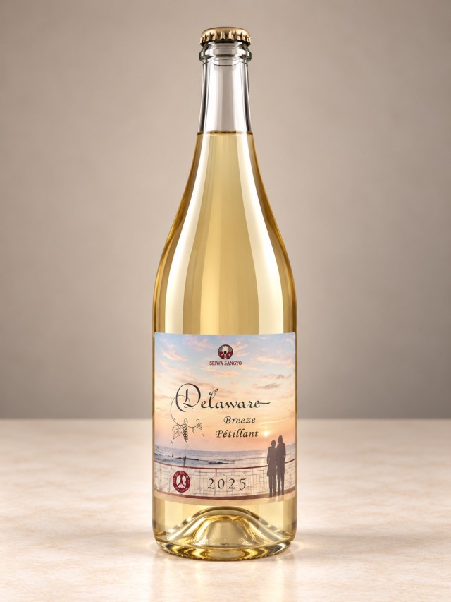224WINERY(香川 小豆島)／デラウェア　ブリーズ　ペティアン 2025年 750ml(微発泡)
