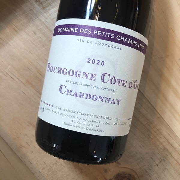 ブルゴーニュ コート・ドール ブラン[2020] ドメーヌ・デ・プティ・シャン・ラン