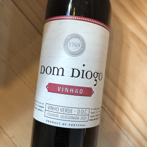 ヴィーニョ・ヴェルデ ドン・ディオゴ ヴィニャン(赤)[2021] キンタ・ダ・ハーザ