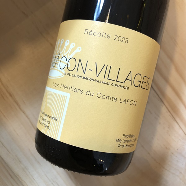 マコン・ヴィラージュ [2023] レ・ゼリティエール・デュ・コント・ラフォン