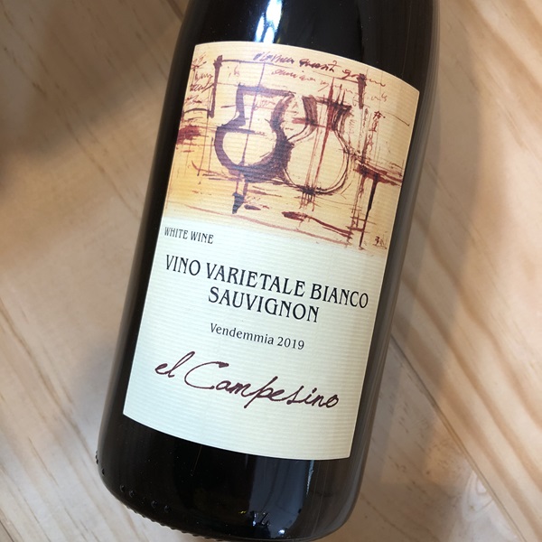 ビアンコ・ソーヴィニヨン　エル・カンペシーノ　[2019] アンドレア・スコヴェッロ