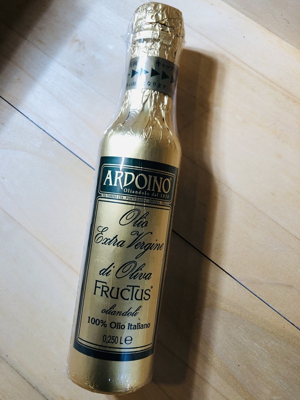 エキストラヴァージン・オリーブオイル「フルクトゥス」 250ml アルドイーノ