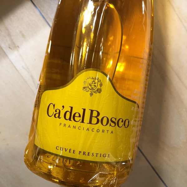 フランチャコルタ・キュヴェ・プレステージ(ハーフ375ml) NV カ・デル・ボスコ