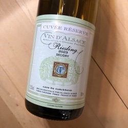 アルザス リースリング キュヴェ レゼルヴ [2023] テュルクハイム葡萄栽培者組合