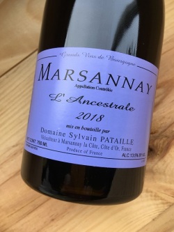 マルサネ・ルージュ　ランセストラル　[2018] シルヴァン・パタイユ