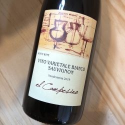 ビアンコ・ソーヴィニヨン　エル・カンペシーノ　[2019] アンドレア・スコヴェッロ