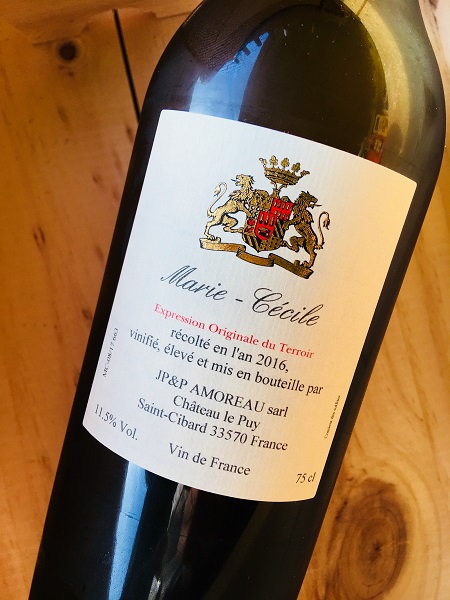 Marie Cecile / Chateau le Puy (白) 750ml