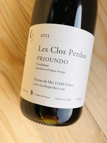 Corbieres “Prioundo” / Les Clos Perdus (赤)750ml