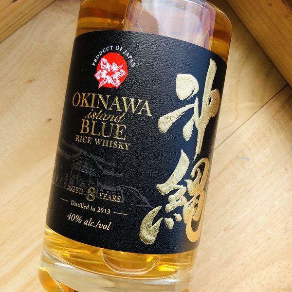 Okinawa Island Blue Rice Whisky 8年熟成 40% 沖縄 BLUE ライス