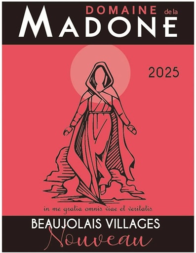 【11月20日解禁】ボジョレー・ヴィラージュ・ヌーヴォー[2025] ドメーヌ・ド・ラ・マドンヌ