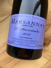 マルサネ・ルージュ　ランセストラル　[2018] シルヴァン・パタイユ