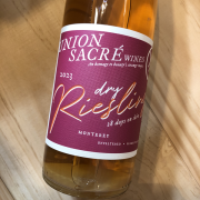 【オレンジワイン】ユニオン　サクレ　ワインズ　ドライ・リースリング  [2023]