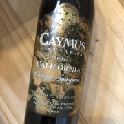 ケイマス・カリフォルニア・カベルネ・ソーヴィニヨン