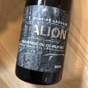 パシュラン デュ ヴィック ビル セック タリオン [2019] ドメーヌ ラウゲ