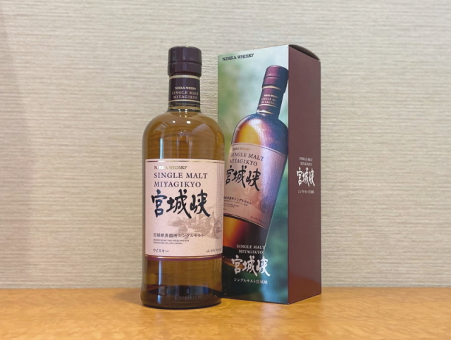 宮城峡 シングルモルト　45度　700ml　化粧箱入りMIYAGIKYO SINGLE MALT NIKKA