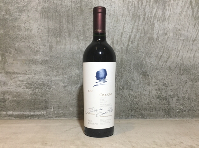 エチケット汚れありオーパスワンOpus One 2012 赤ワイン 750mℓ