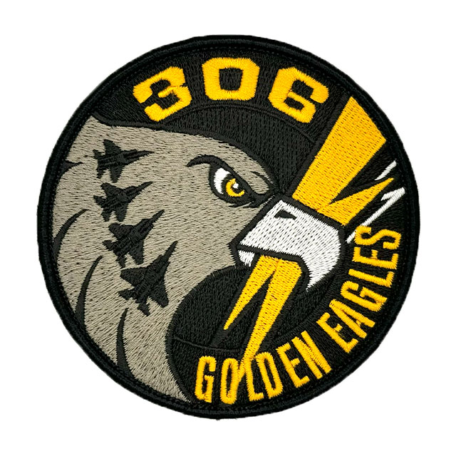 第306飛行隊 胸 ワッペン