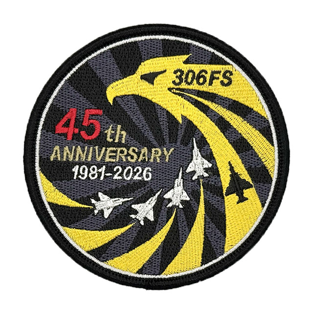 第306飛行隊 創隊45周年記念 ワッペン