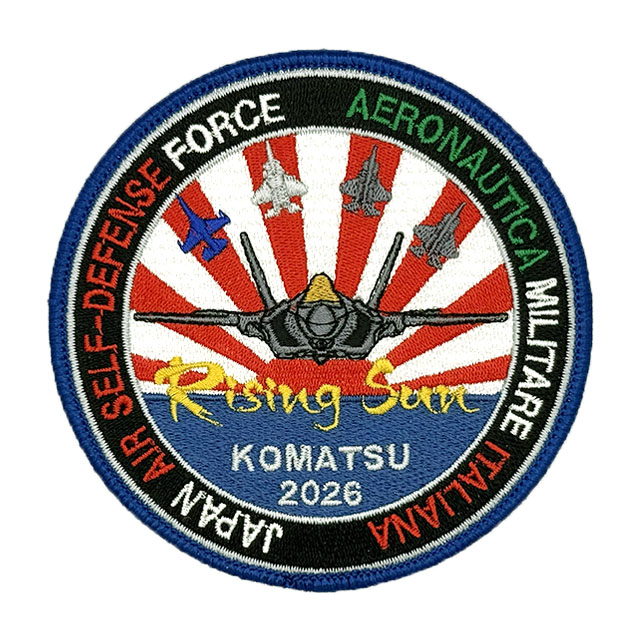2026年 日伊共同訓練（Rising Sun）ワッペン