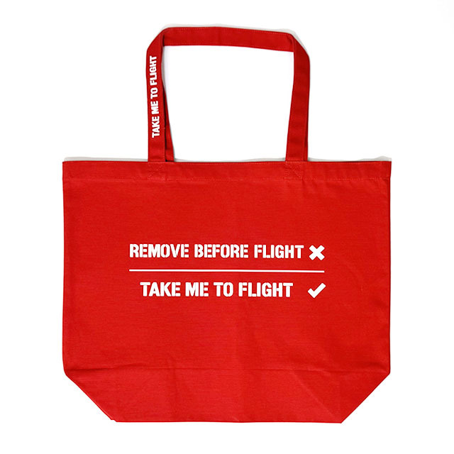 TAKE ME TO FLIGHT トートバッグ