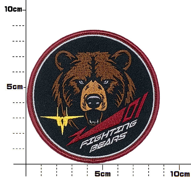 第201飛行隊 FIGHTING BEARS ワッペン