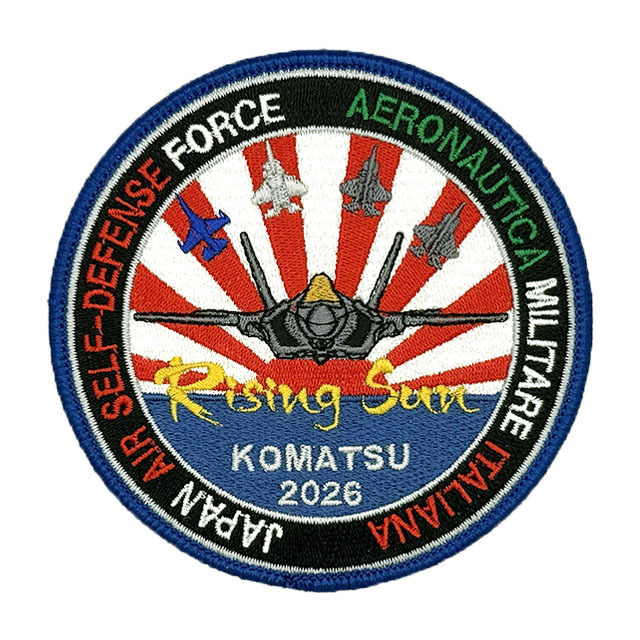2026年 日伊共同訓練（Rising Sun）ワッペン