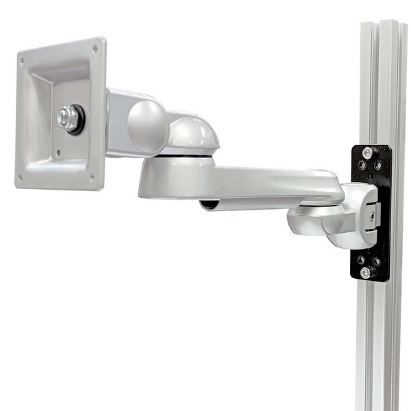 アルミフレーム用モニター取付金具 LA-55AR-6V （VESA75mm、100mm対応