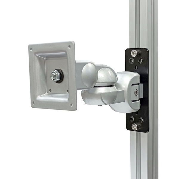 アルミフレーム用モニター取付金具 LA-55AR-3V （VESA75mm、100mm対応