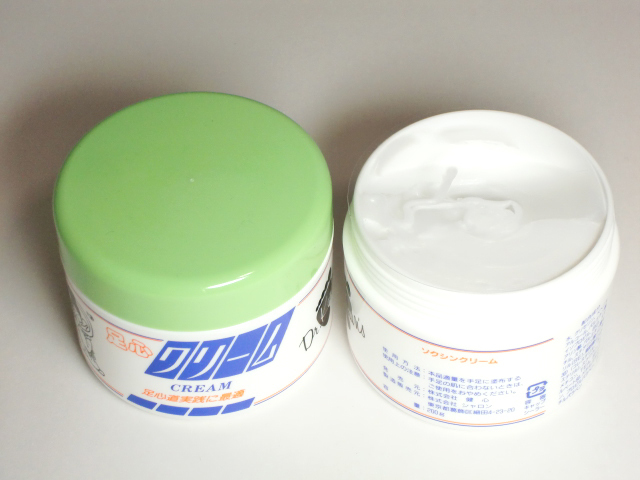 マッサージ専用　すべりが良く長持ち　足心クリーム（保護用）