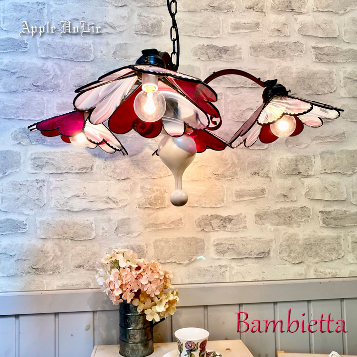 キュンとハートを熱くするステンドグラスランプ｜アップルホリック