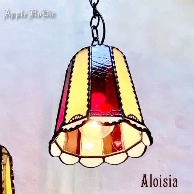 ペンダントランプ 【 綱渡り師のアロイジア Aloisia 】 ステンドグラス