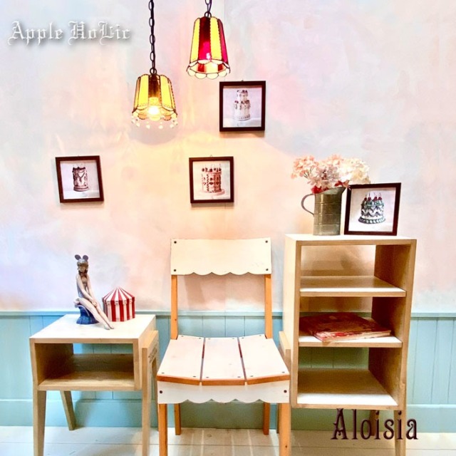 ペンダントランプ 【 綱渡り師のアロイジア Aloisia 】 ステンドグラス