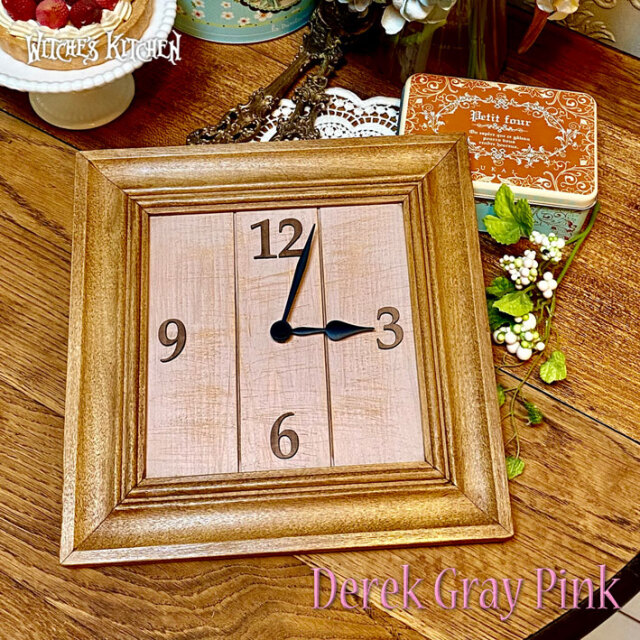 ウィッチーズキッチンのパイン ウォールクロック【 デレク Derek