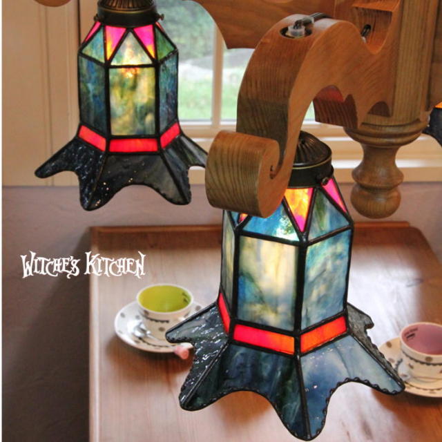 シャンデリア 【 F.H フィッシャーマンズ・ホライズン 】 ステンド