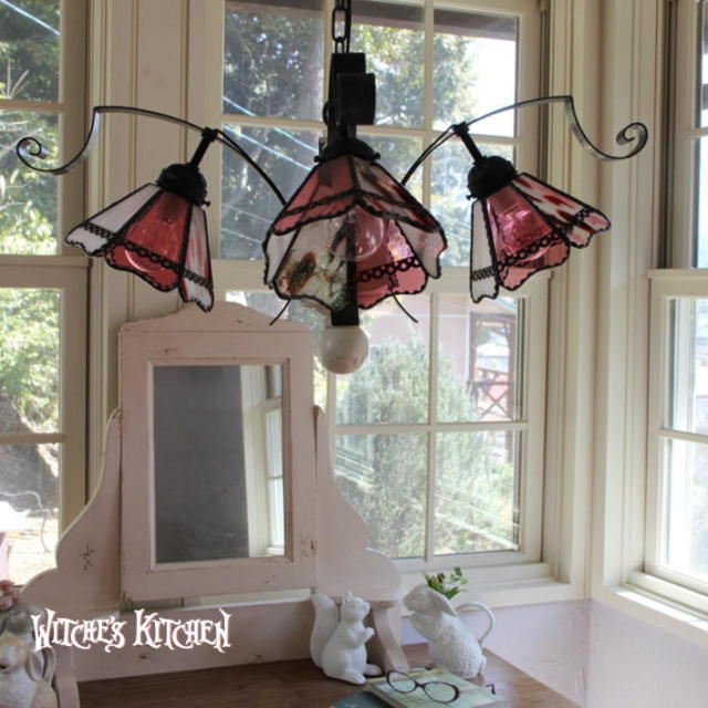 シャンデリア 【 ラブポーション Love Potion 】 ステンドグラス