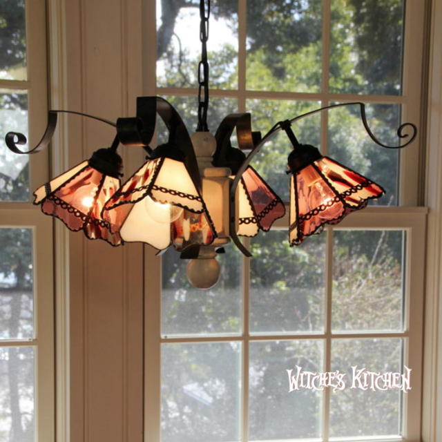 シャンデリア 【 ラブポーション Love Potion 】 ステンドグラス