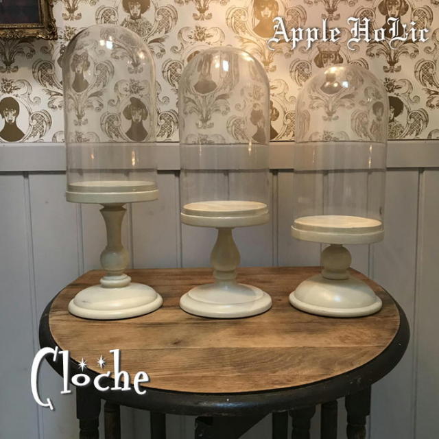 クリアガラス ベル型 ドーム クロッシュ クリアガラス ベル型 ドーム