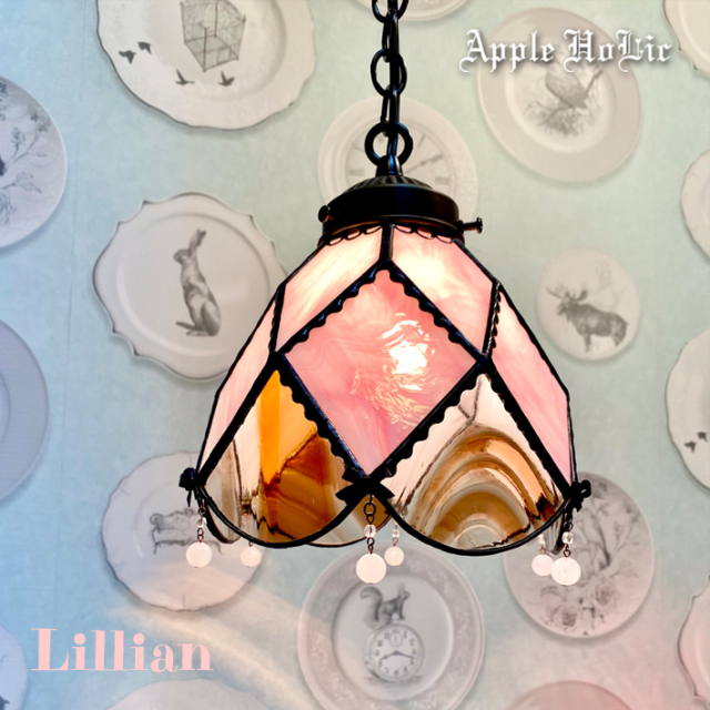 リボンとピンクアイボリーのランプ中古灯具セット スゴ軽 ハートリボン｜女の子に人気のランドセル – ランドセル