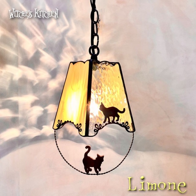 猫のペンダントライト 【 路地裏のリモーネ limone 】 LED対応