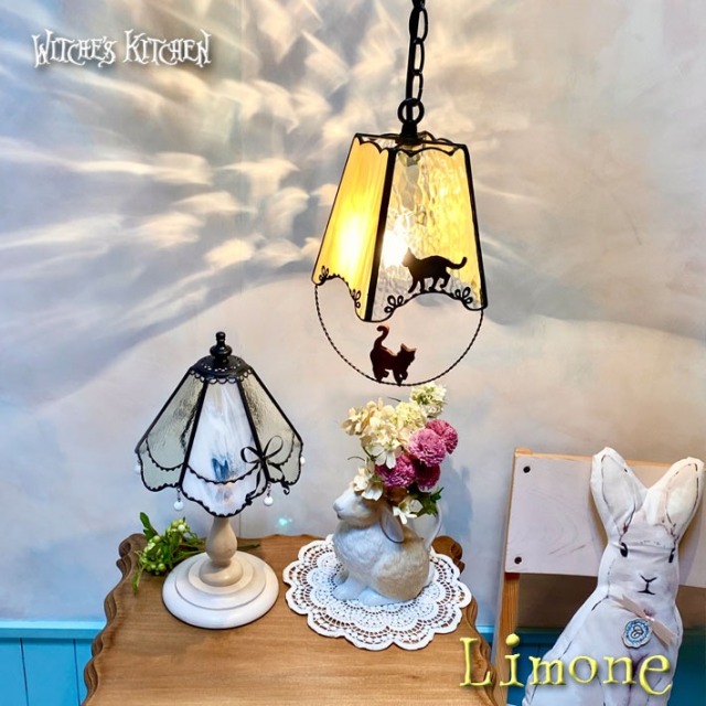 猫のペンダントライト 【 路地裏のリモーネ limone 】 LED対応