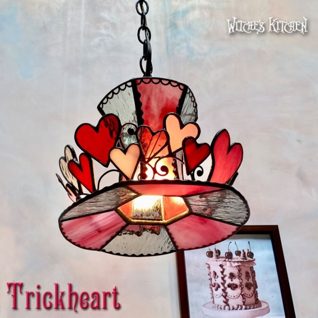 アップルホリックのペンダントランプ 【 トリックハート Trick Heart