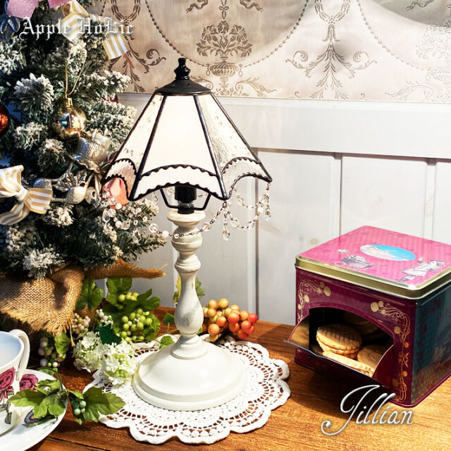ヴィンテージ クリスマスランプセット アップルホリックのテーブルランプ 【 ウィンタージリアン Winter