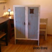 ラスティックペイント カップボード 【 ガレット Galette 】